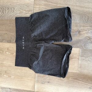 NVGTN Women's Charcoal Gray Athletic Bike Shorts